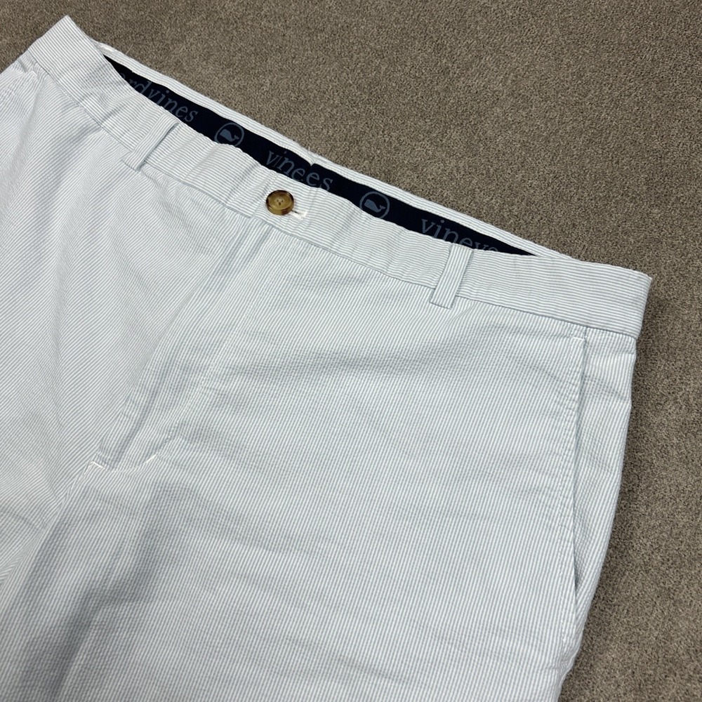 Vineyard Vines OTG On-The-Go Shorts Mens 38 (37)x 8 Seersucker Performance Golf